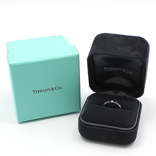 Tiffany & Co Platinum TCO 3P Diamond Band Ring 11.5 71618797