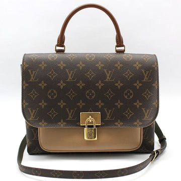 Louis Vuitton M44257 Monogram Sesame Marignan Shoulder Bag 71795001