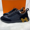 HERMES バウンシング メンズ スニーカー Noir ブラック 42.5 71808602 [P]