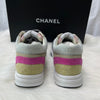 CHANEL CC Logo Tweed Suede Sneakers 71814289 [P]