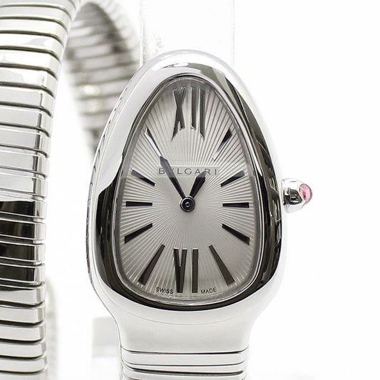 Bulgari Serpenti Tubogas Quartz Steel Watch SP35S 71912054