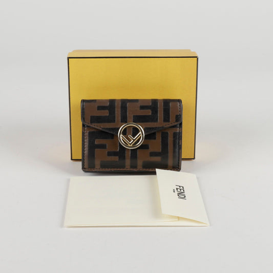 Fendi 8M0395 FF Logo Micro Trifold Wallet 71597006