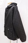 Gucci GG Supreme Nylon Hoodie Jacket Black 71971511 [P]