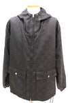 Gucci GG Supreme Nylon Hoodie Jacket Black 71971511 [P]