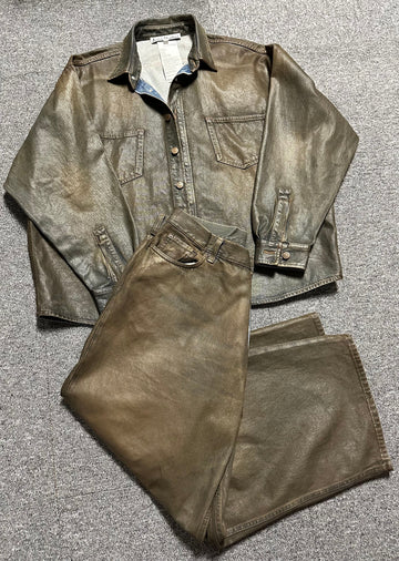 ACNE STUDIOS Denim Button-Up Shirt (Set-Up) 110/34 72111628