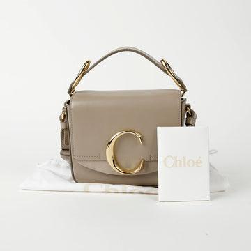 Chloe C Logo Mini Tote and Shoulder Bag C19US193 71332040