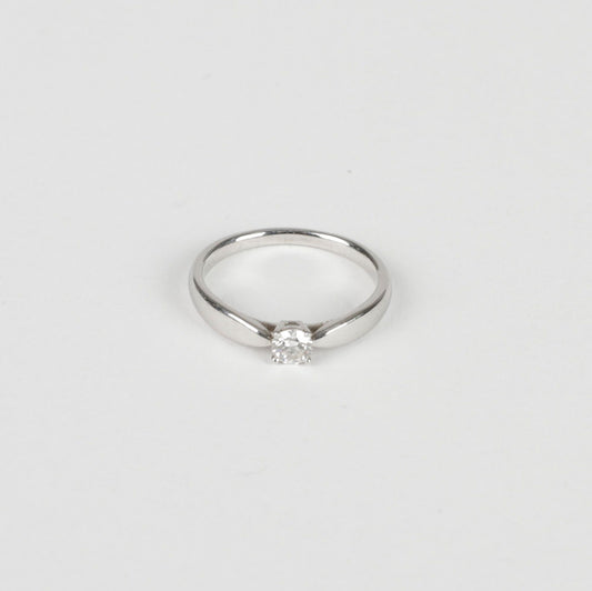 Tiffany & Co PT950 Platinum 0.20ct Diamond Harmony Ring 71594152