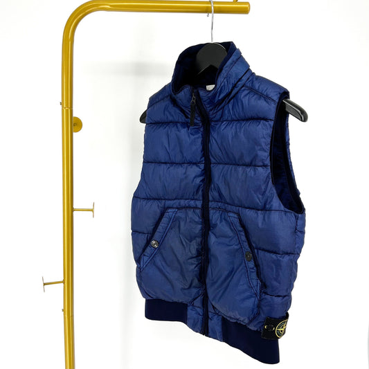 STONE ISLAND Weste mit Steppung in Marineblau 72392402