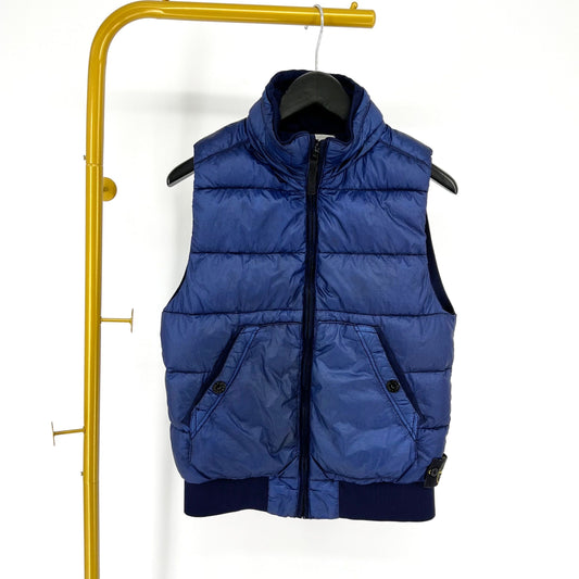 STONE ISLAND Weste mit Steppung in Marineblau 72392402