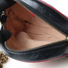 GUCCI 550154 GGマーモント ミニ ラウンド クロスボディバッグ/31999-2 72392990 [P]