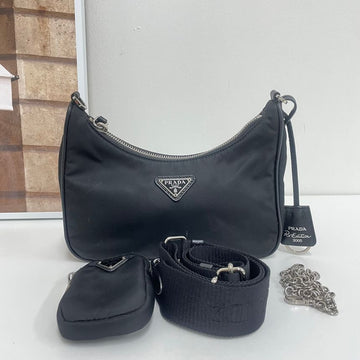 PRADA Tesuto Kettenriemen Hobo Crossbody Tasche 1BH204 72399931