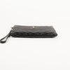 SAINT LAURENT ブラックマトラッセモノグラムポーチ 379039 71694255 [P]
