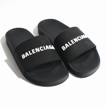 Balenciaga 24SS Logo Slippers Black/White 565826 W1S80 1006 72578808