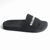BALENCIAGA Logo-Slipper Schwarz/Weiß 565826 W1S80 1006 72578808 [P]