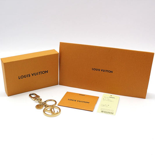 Louis Vuitton M68000 LV Circle Gold Keyring Key Holder 72584991