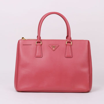 PRADA Saffiano Lux Rosa Doppelgriff Schultertasche BN2274 72692673