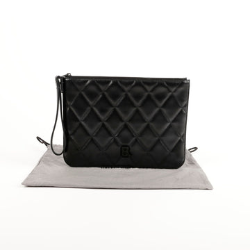 BALENCIAGA 617787 B ロゴ キルティング クラッチ 100456070