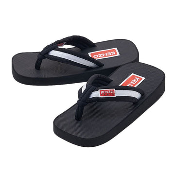 KENZO Damen Logo-Patch Flip-Flops FD52MU090F51 99 72705304