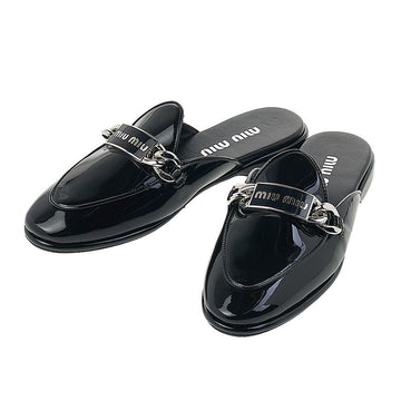 MIU MIU Damen Mule Leder Loafer 72705394