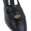 Miu Miu Women's Logo Leather Slingback Pumps 5D901D XUQ F0002 72705399 [P]