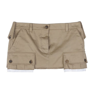 Miu Miu Women's Chino Mini Skirt MG1939 1UPX F0065 72706373