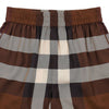 Burberry Women’s Exaggerated Check Silk Shorts 8051095 W TAWNEY A9011 72706731 [P]
