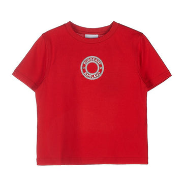 Burberry Boys Logo Graphic Cotton T-Shirt 8064530 C KB5 ROUNDEL TEE A1460 (6-10) 72707444