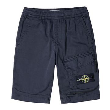 Stone Island Boys' Wappen Logo Half Pants 7816L0412 V0020 (6-8) 72707869