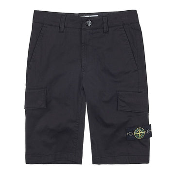 STONE ISLAND Jungen-Wappen-Logo-Shorts 7816L0711 V0029 72707902