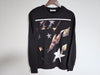GIVENCHY ブラックアパッチショルダージッパートレーナー 7701 478 72716076 [P]