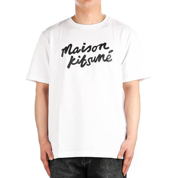Maison Kitsune 24SS Men's Handwriting Short Sleeve T-Shirt 72736258