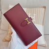 Hermes Beaune Long Wallet Loose Gold Stamp Gift 72843760 [P]