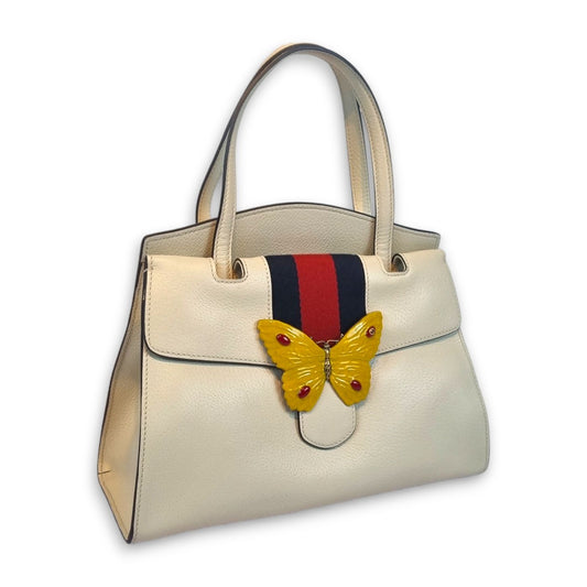 GUCCI バタフライトップハンドルミディアムトートバッグ (505344) 72845760