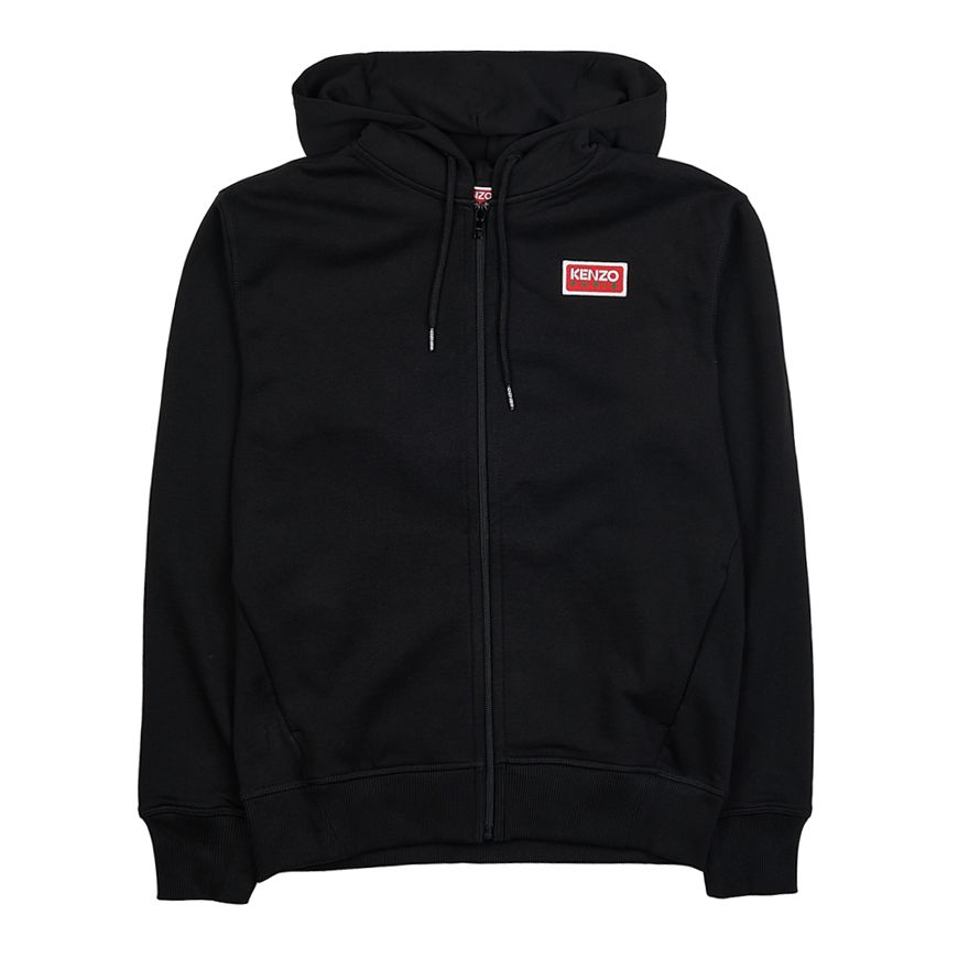 Kenzo Women's Logo Print Hooded Zip-Up 73308042 – trenbe