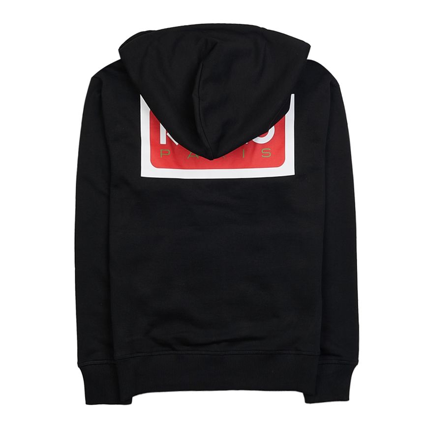 Kenzo Women's Logo Print Hooded Zip-Up 73308042 – trenbe