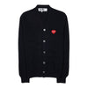 COMME DES GARCONS Männer Pixel Logo Patch Cardigan P1N084 SCHWARZ 73308344 [P]