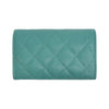 CHANEL CC CRUSH カードケース グリーン フルセット 73348382 [P]
