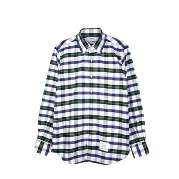 THOM BROWNE Kariertes Oxford-Hemd / Grün (MWL272A F0429 996) 73386089