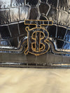 BURBERRY TB Bag Small Krokodilprägung Zustand A+ 73520740 [P]