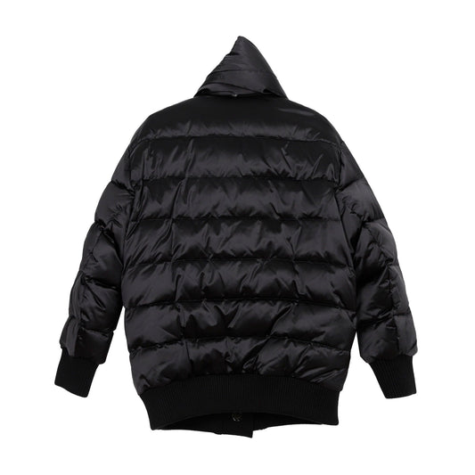 Marni Reversible Black Muffler Padded Jacket Size 38 73203505