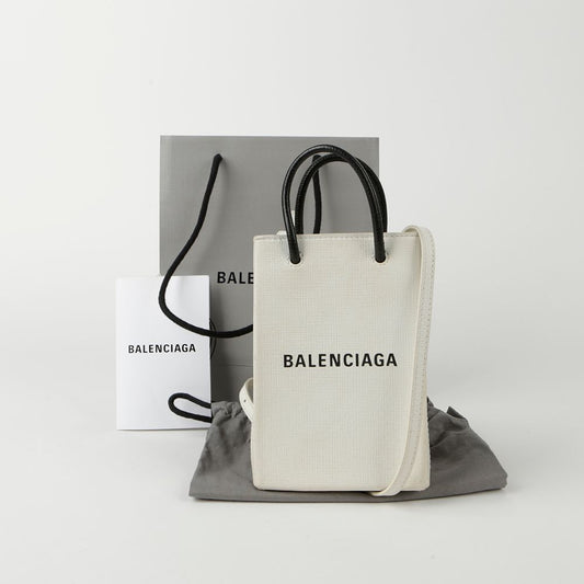 Balenciaga Phone Holder Shoulder Crossbody Bag 593826 73441161