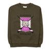 MAISON KITSUNE Damen College Fox Print Comfort Mantel LW00306KM0307 KHAKI 73538592 [P]
