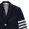 THOM BROWNE 4バプラインウーブンウィメンズウールジャケット 73538704 [P]