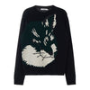 MAISON KITSUNE Herren Fox Head Strickjacke JM00527KT1006 BK 73539091 [P]