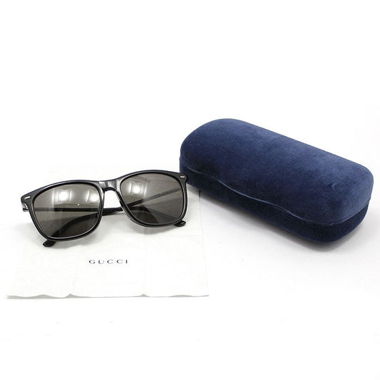 Gucci GG0518SA Black Horn-Rimmed Square Sunglasses 73624313