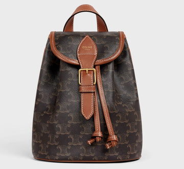 Celine Mini Triomphe Backpack Tan 73806584