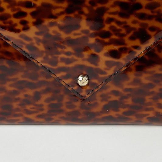 GIVENCHY レオパードプリントエンベロープポーチ兼クロスバッグ 73441166