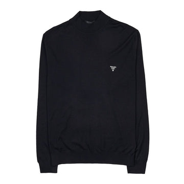 Prada Men's Crew Neck Wool Knit Sweater 73910719