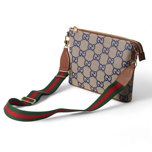 GUCCI 699130 ジャンボ GG ストラップ メッセンジャー クロスバッグ/32130-1 73977245
