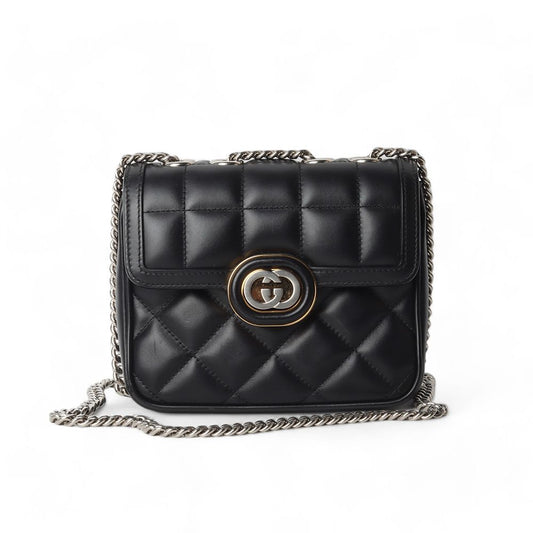 GUCCI 741457 インターロッキング デコ ミニショルダーバッグ 32140 73978868